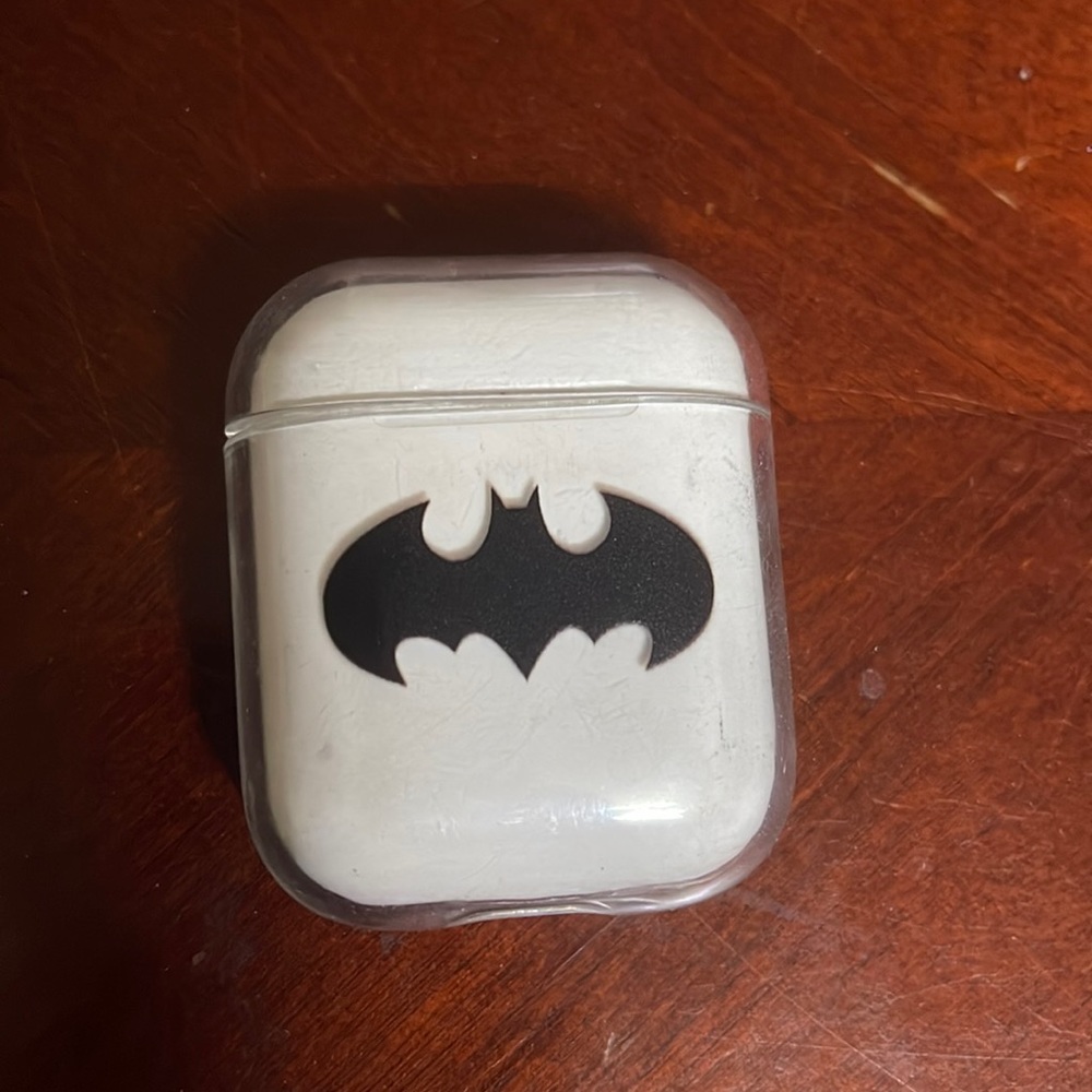 Batman Logo Airpod Case Clear
